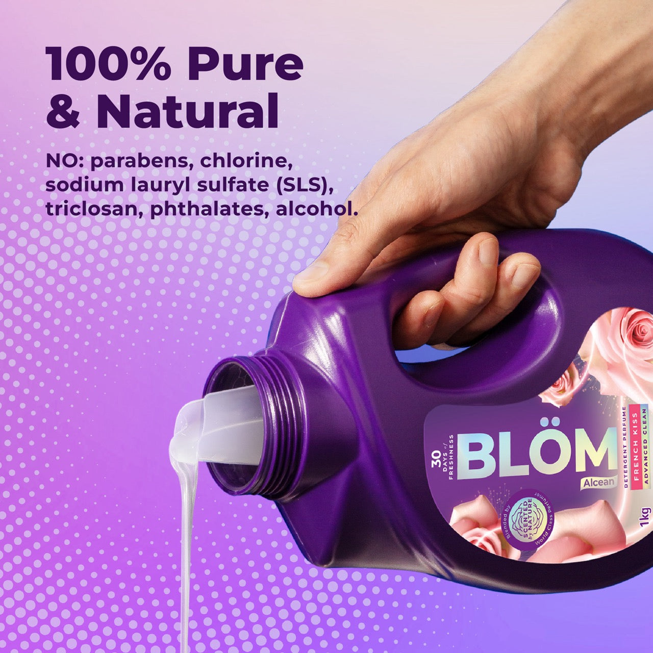 BLÖM 1kg Extra Concentrated Premium Laundry Detergent Perfume