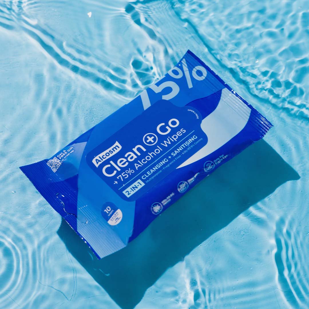 [CARTON DEAL] Alcean 75% Classic Alcohol Wipes (10 Wipes x 20 Bundles x 6 Packs)